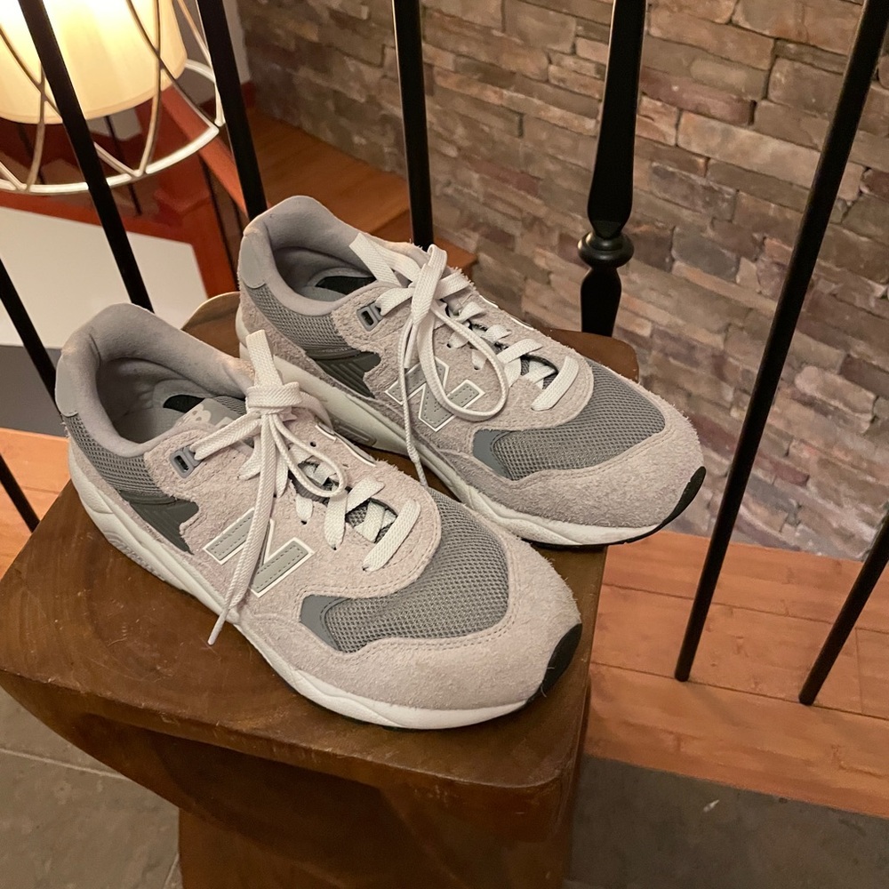 New Balance Gray and White Women's Sneakers